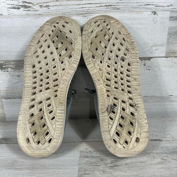 Hey Dude Men's Wally Stretch Shoes Gray Slip On Comfort Size US 10 - Picture 7 of 9